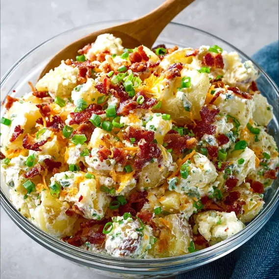 Loaded Baked Potato Salad recipe