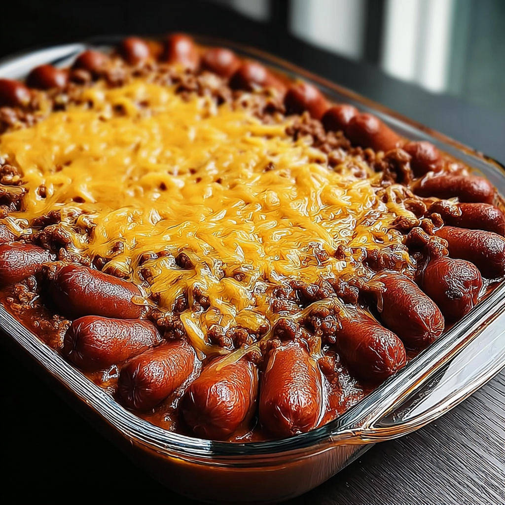 Fully Loaded Classic Chili Cheese Dog recipe