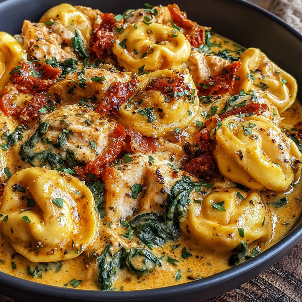 Marry Me Chicken Tortellini recipe