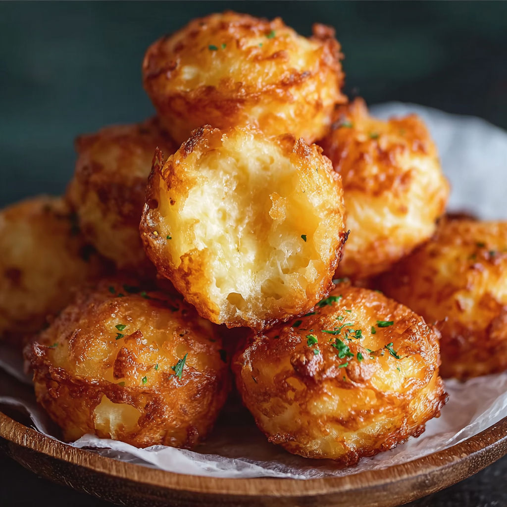 Mashed Potato Cheese Puffs recipe