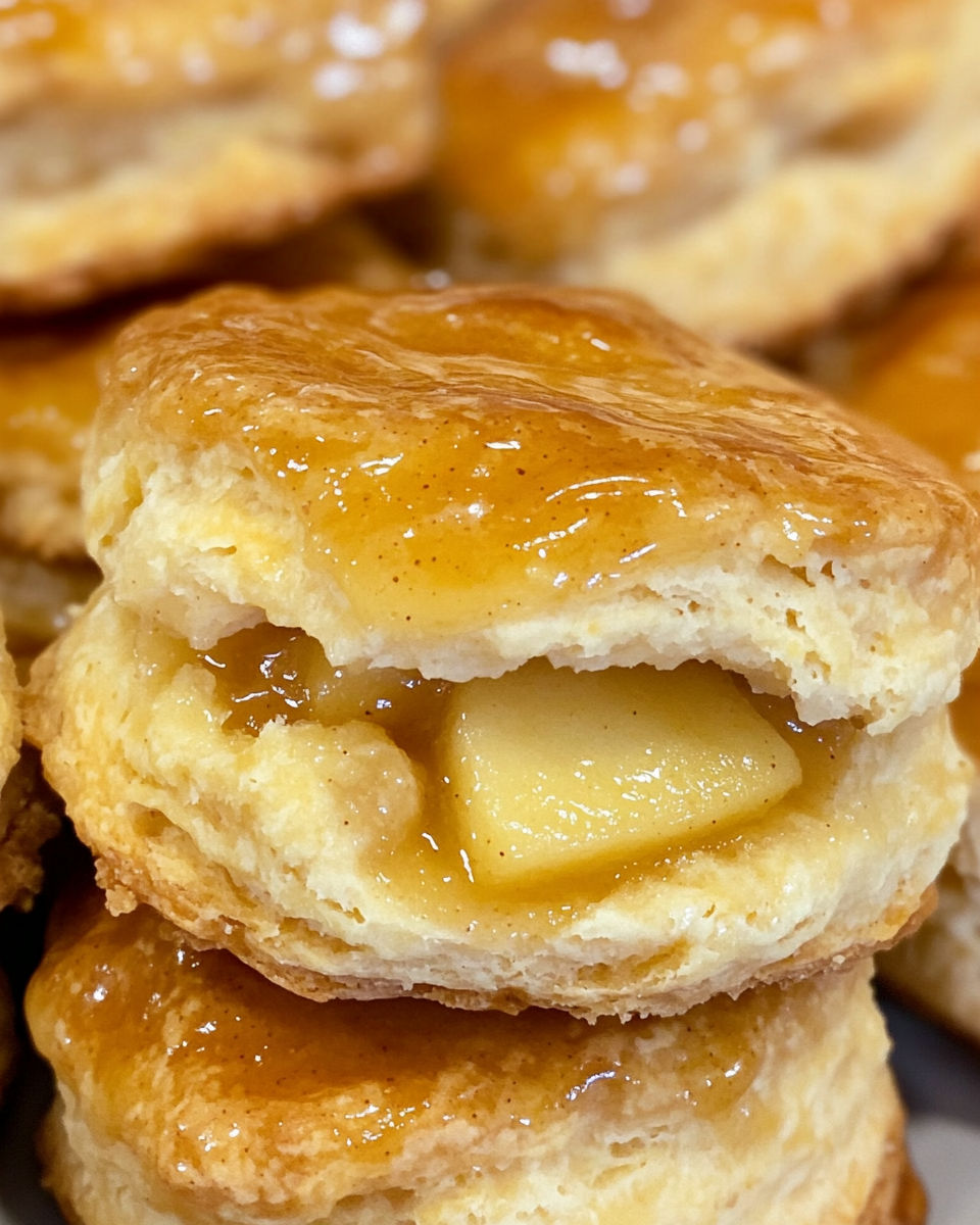 Melt-in-Your-Mouth Apple Biscuits recipe