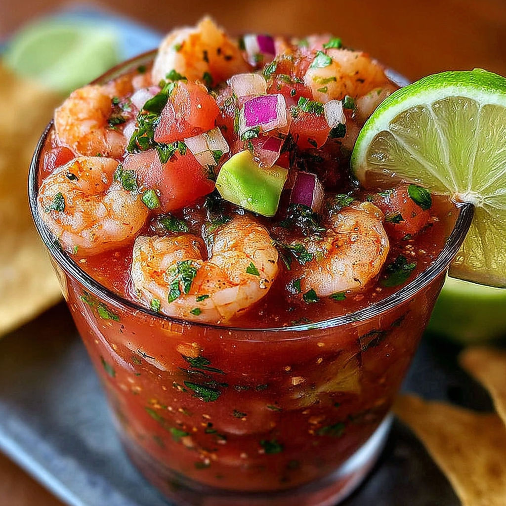 Mexican Shrimp Cocktail Zesty recipe