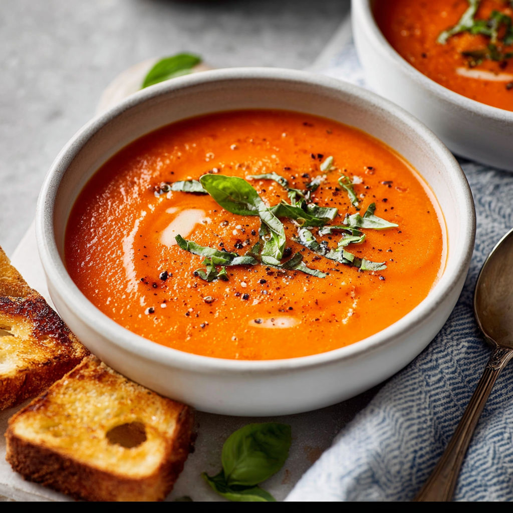 Middle-Winter Creamy Tomato recipe