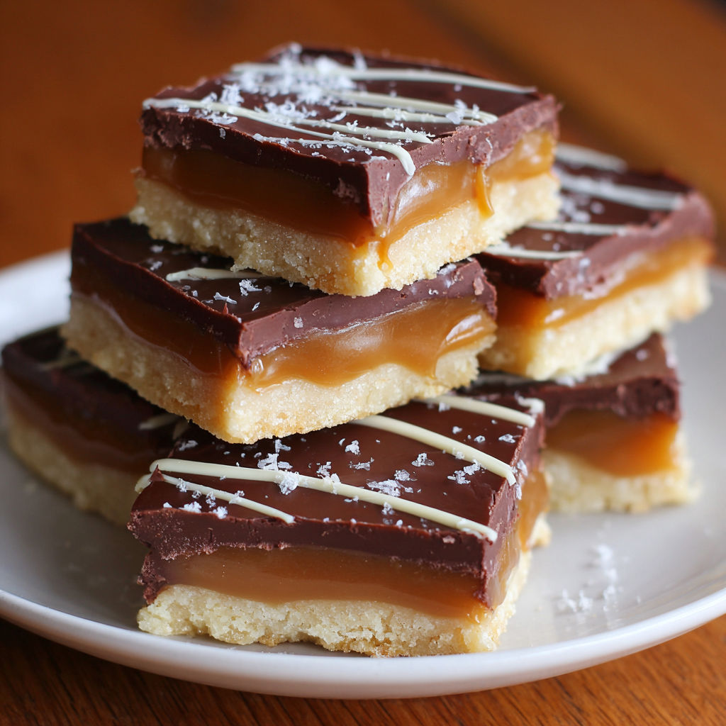 Millionaire's Shortbread Caramel Chocolate recipe
