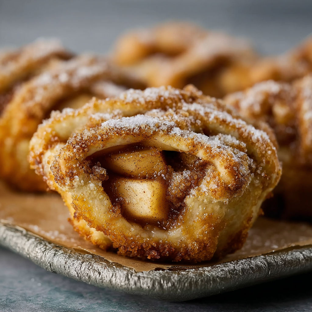 Mini Apple Pie Bites recipe