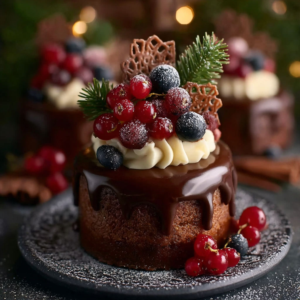 Mini Drip Cakes recipe