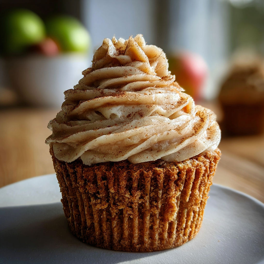 Moist Apple Cupcakes Cinnamon recipe