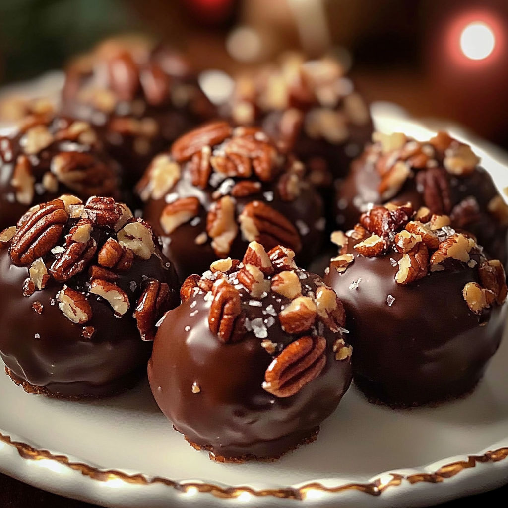 Christmas Pecan Pie Balls recipe