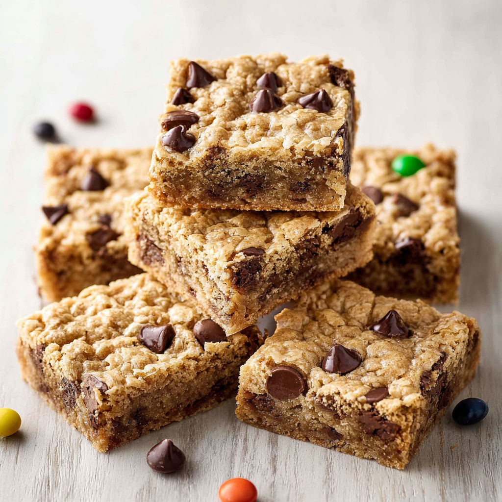 Oatmeal Chocolate Chip Bars recipe