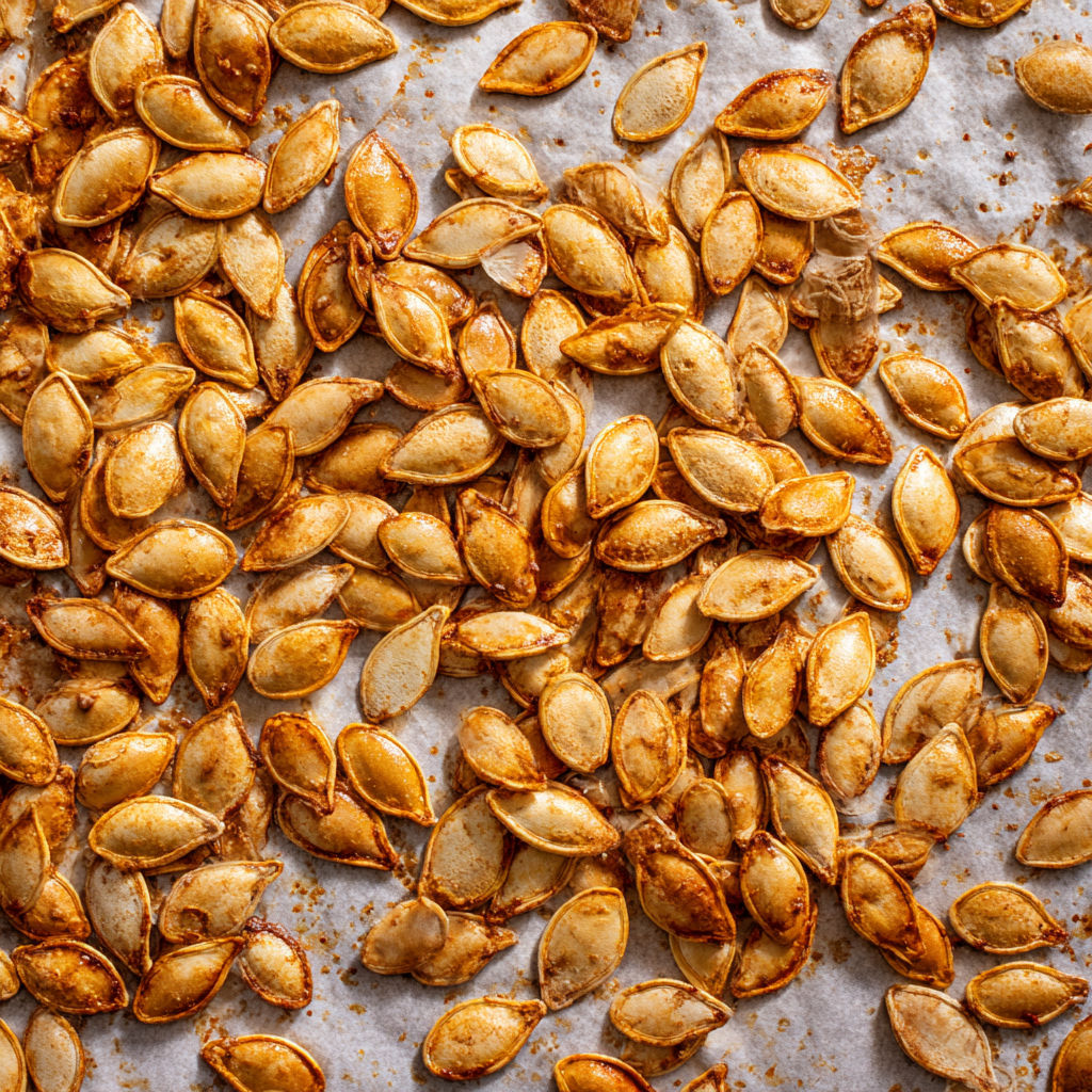 Organic Roasted Pumpkin Seeds recipe