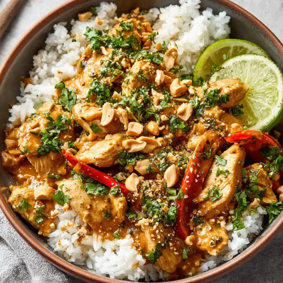 Peanut Butter Chicken Thai recipe