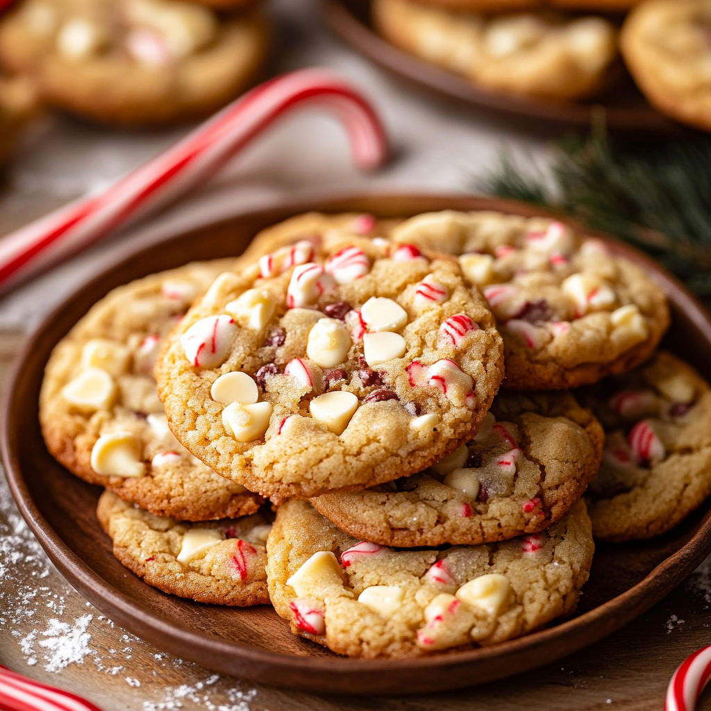 Peppermint Chocolate Chip Cookies recipe