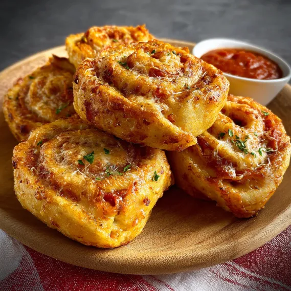 Pepperoni Cheese Pizza Rolls recipe
