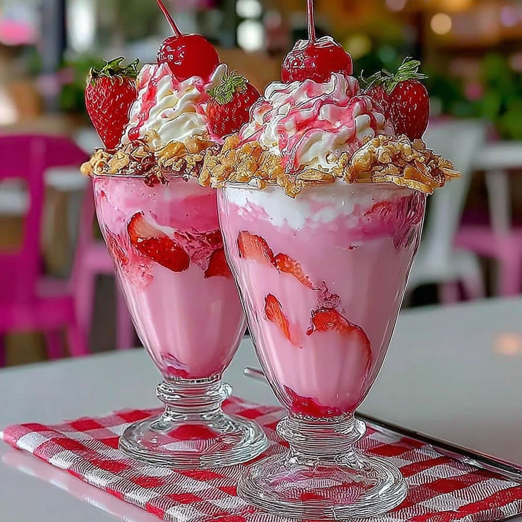 pink paradise freakshakes recipe