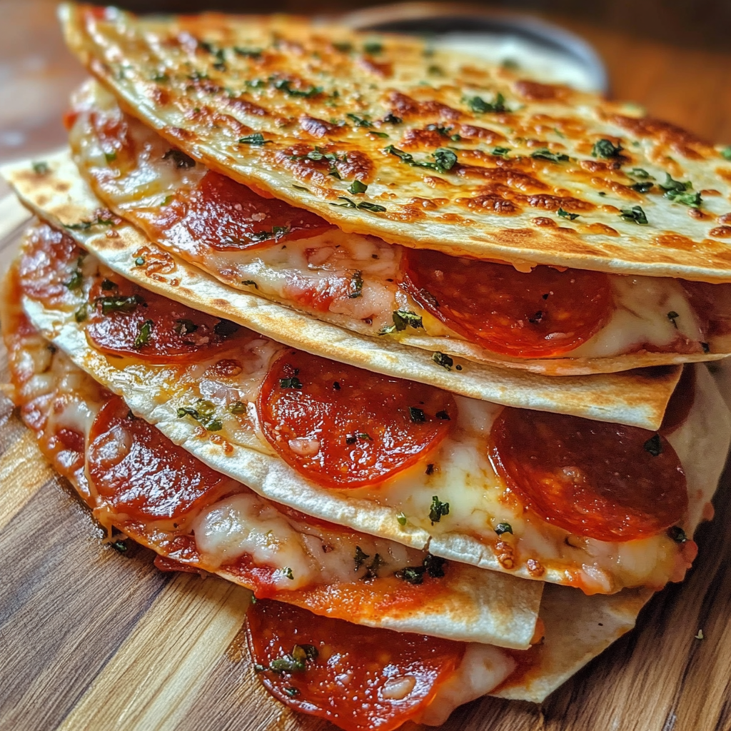 Pizza Quesadillas recipe