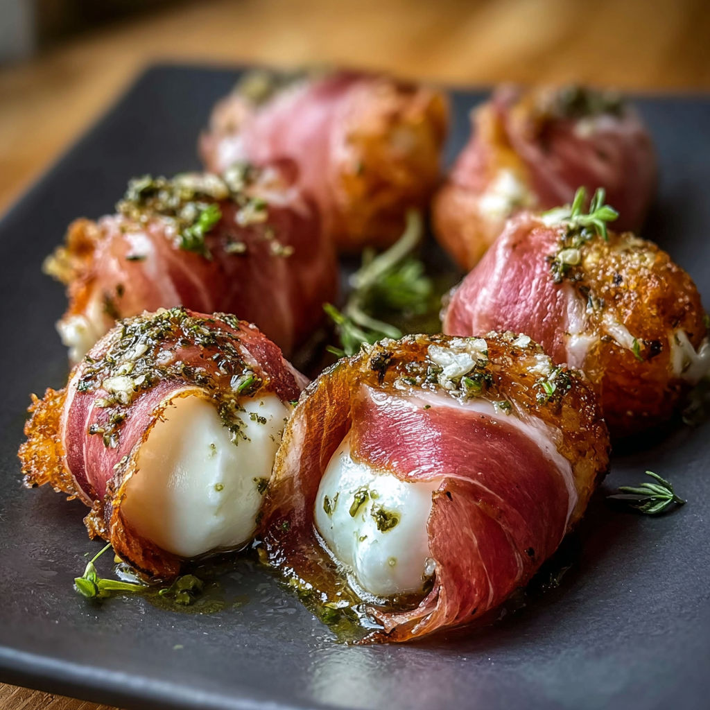 Prosciutto Mozzarella Bites recipe