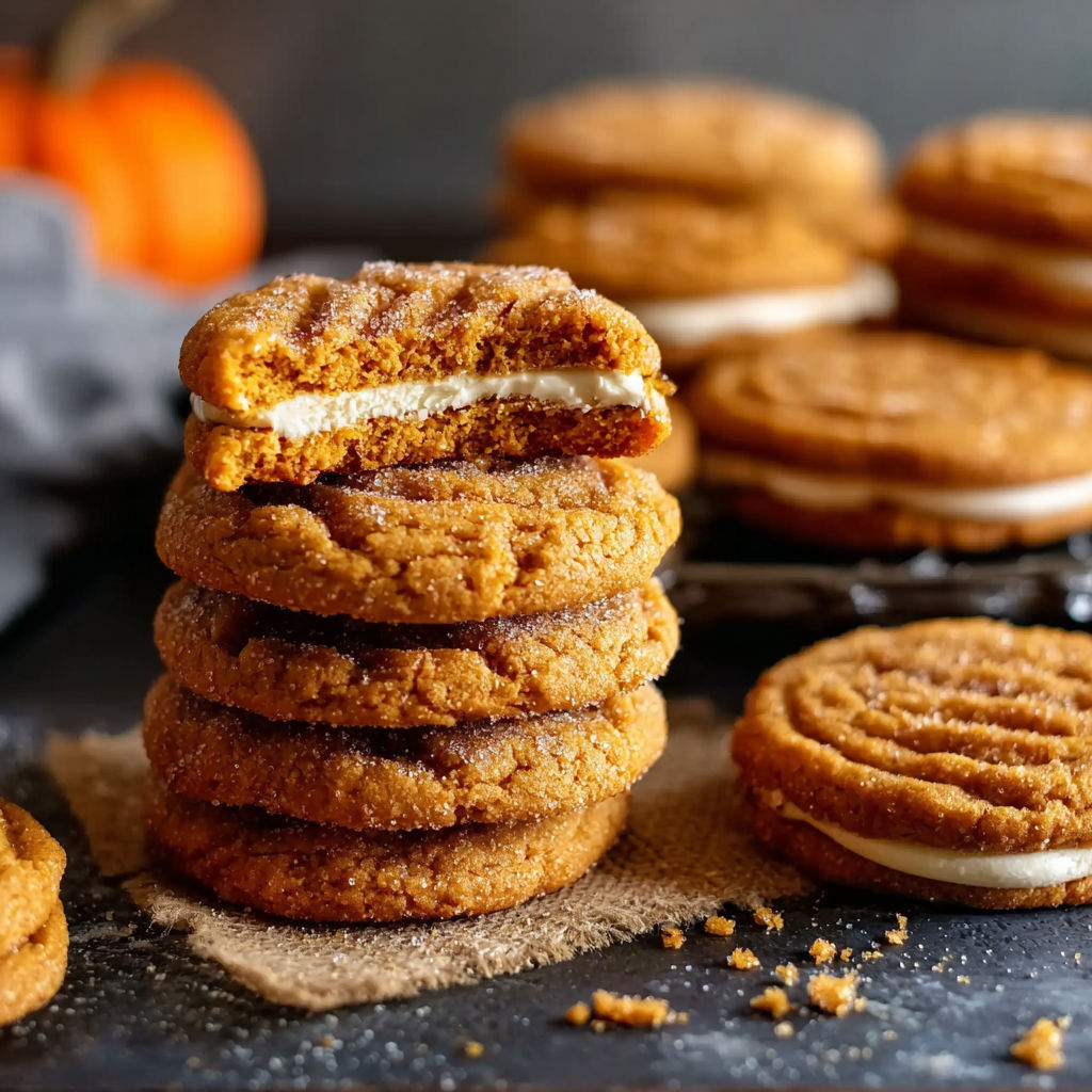 Pumpkin Cheesecake Cookies recipe