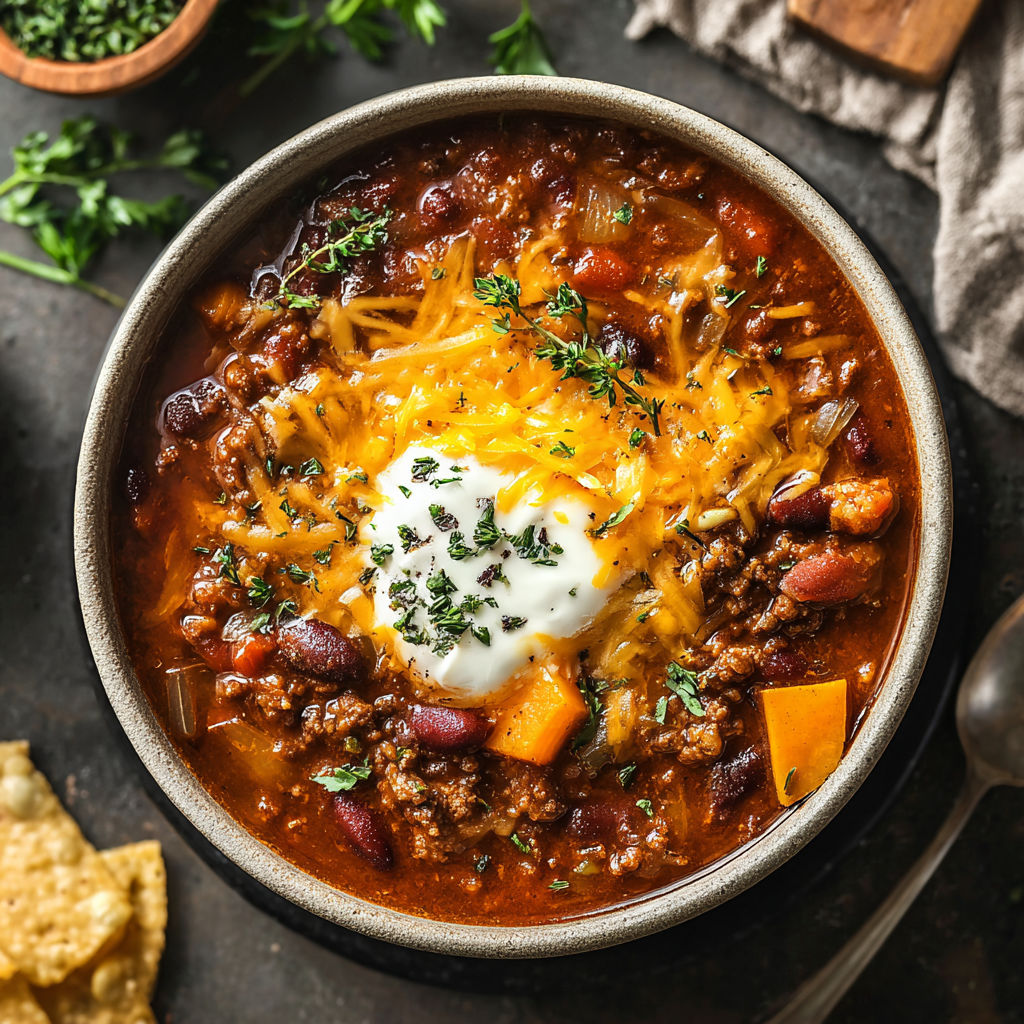 Pumpkin Chili with Sausage recipe