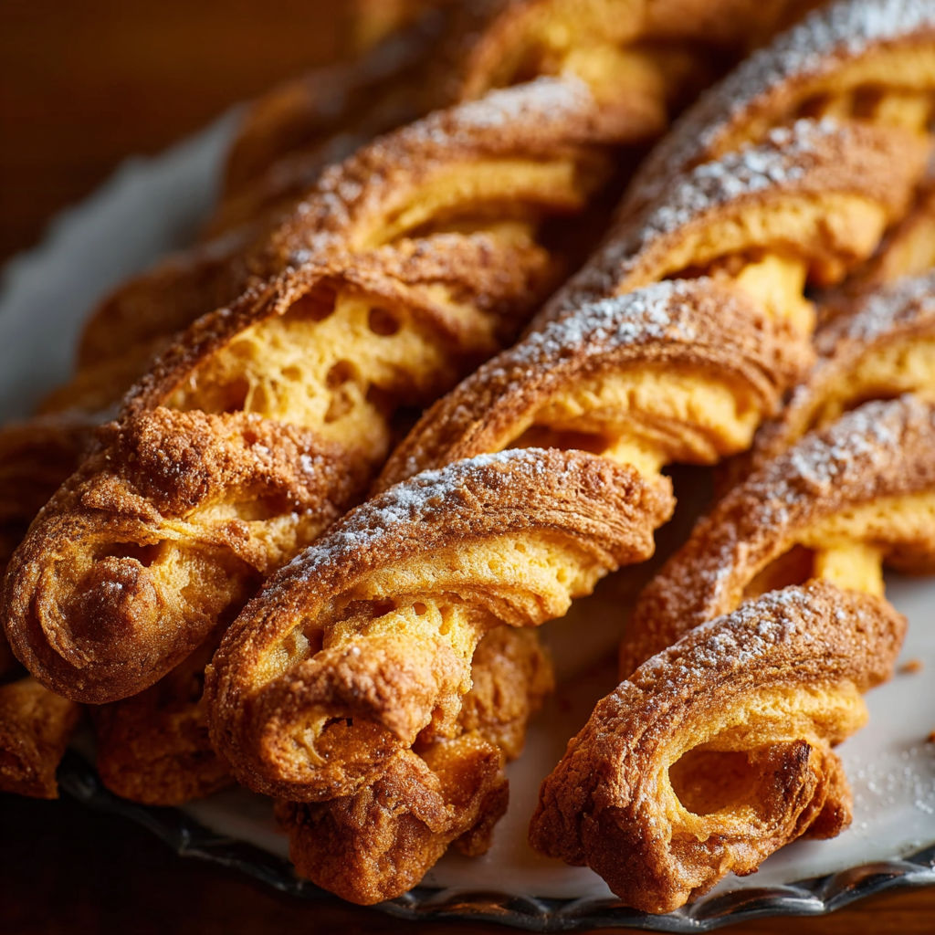 Pumpkin Pie Pastry Twists recipe