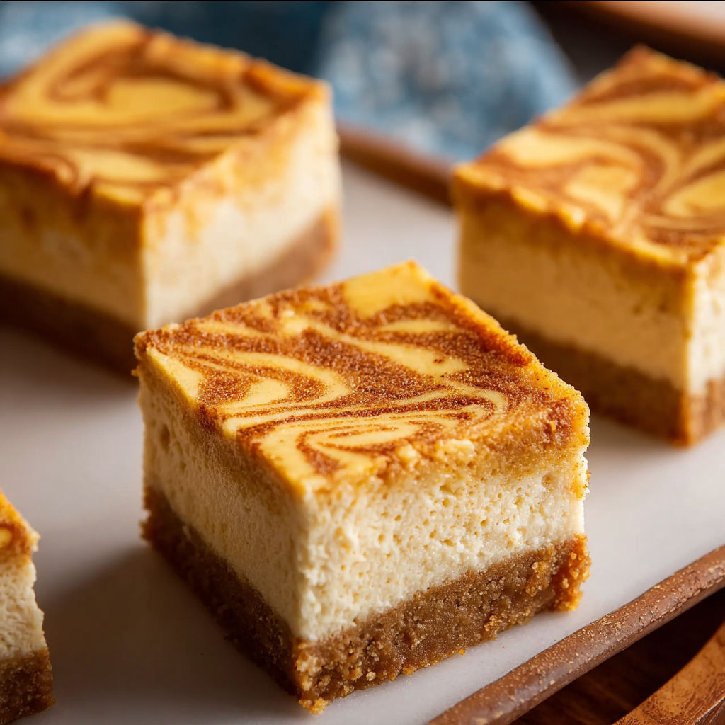 Pumpkin Spice Cheesecake Bars recipe