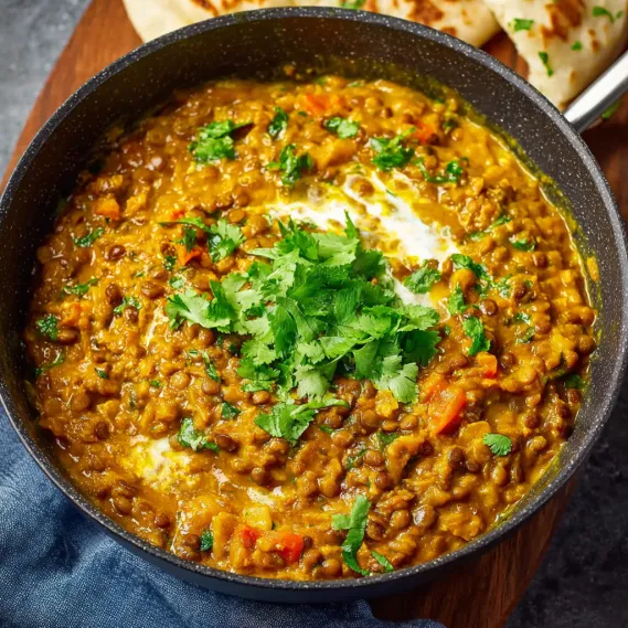Quick Vegan Lentil Curry recipe
