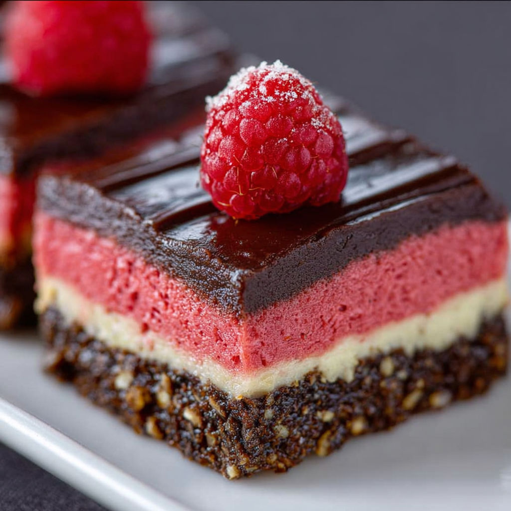 Raspberry Nanaimo Bars Chocolate recipe