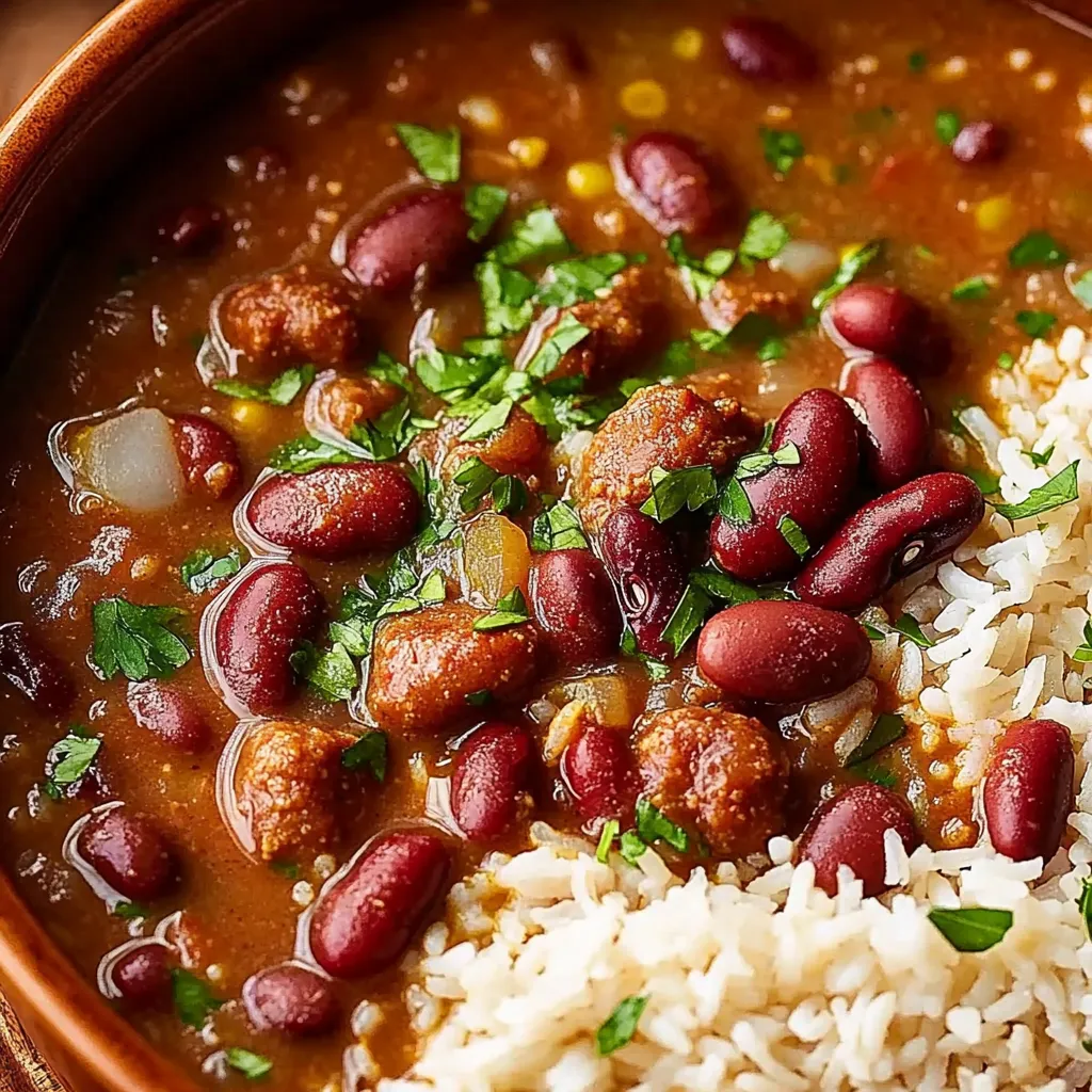 Savory Sausage & Tender Beans recipe