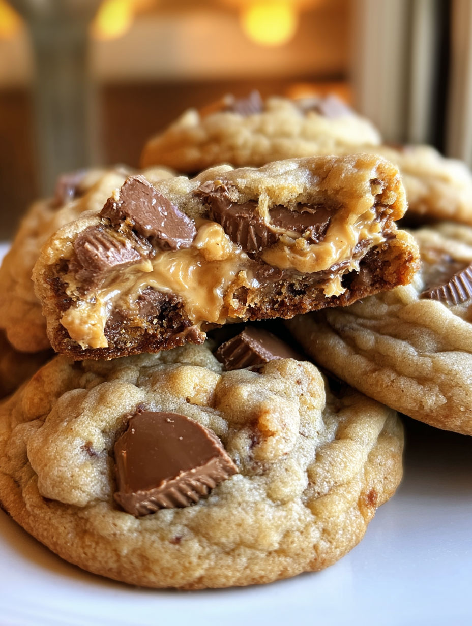 Reese's Cheesecake Cookies recipe