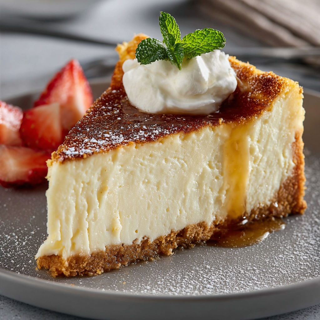 Ricotta Cheesecake Cinnamon Crust recipe