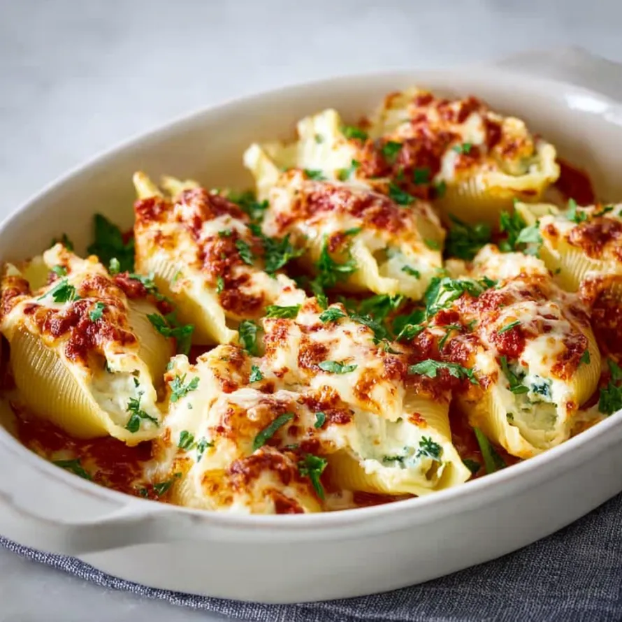 Ricotta Stuffed Shells Pasta recipe