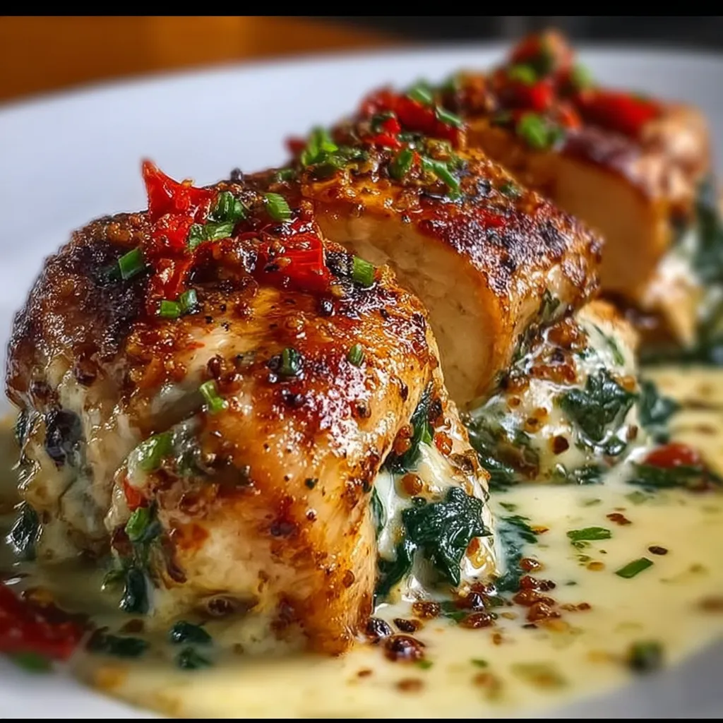 Spinach & Pepper Chicken recipe