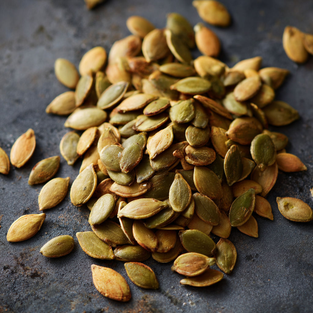 Roasted Unsalted Pumpkin Seeds recipe