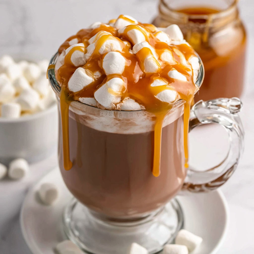 Salted Caramel Hot Chocolate recipe
