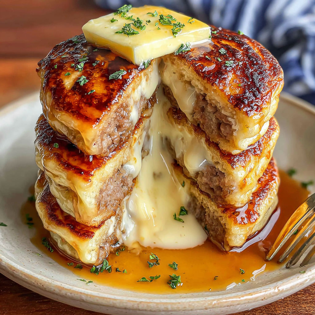 Sausage Dipped Pancakes Classic recipe