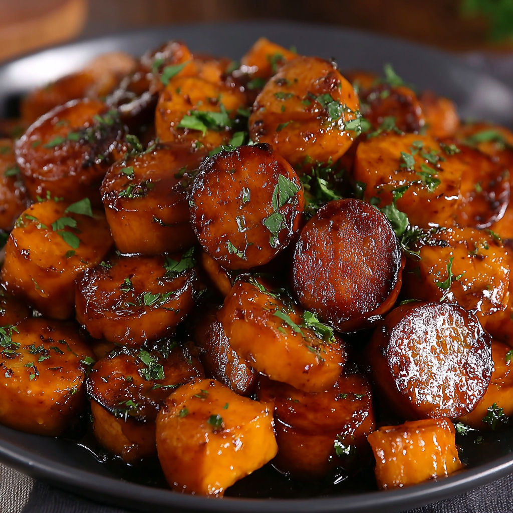 Sausage and Sweet Potatoes Honey recipe