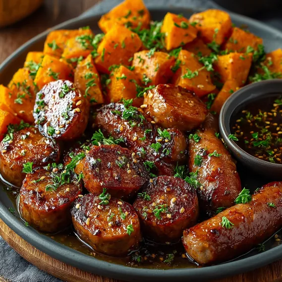 Sausage and Sweet Potatoes Honey recipe