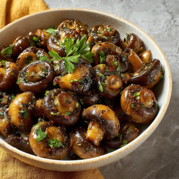 Sautéed Mushrooms for Steak recipe
