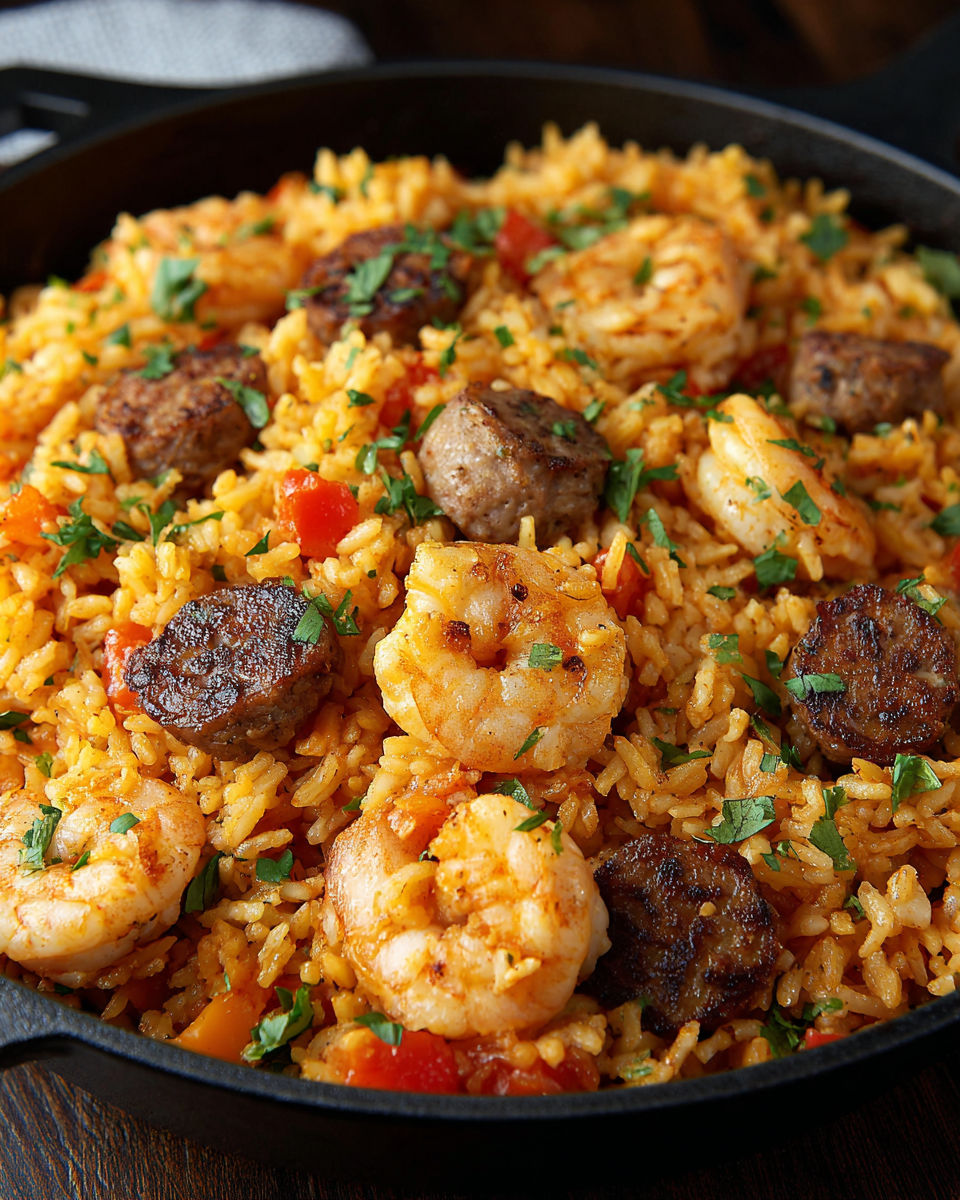 Shrimp Dirty Rice Cajun recipe