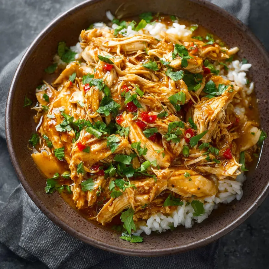 Slow Cooker Sweet Chili Chicken recipe