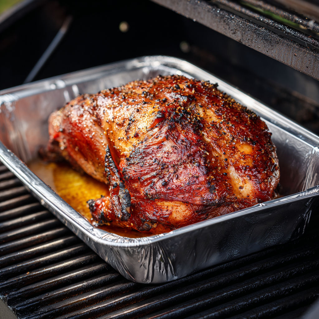 Smoked Turkey Breast Easy recipe