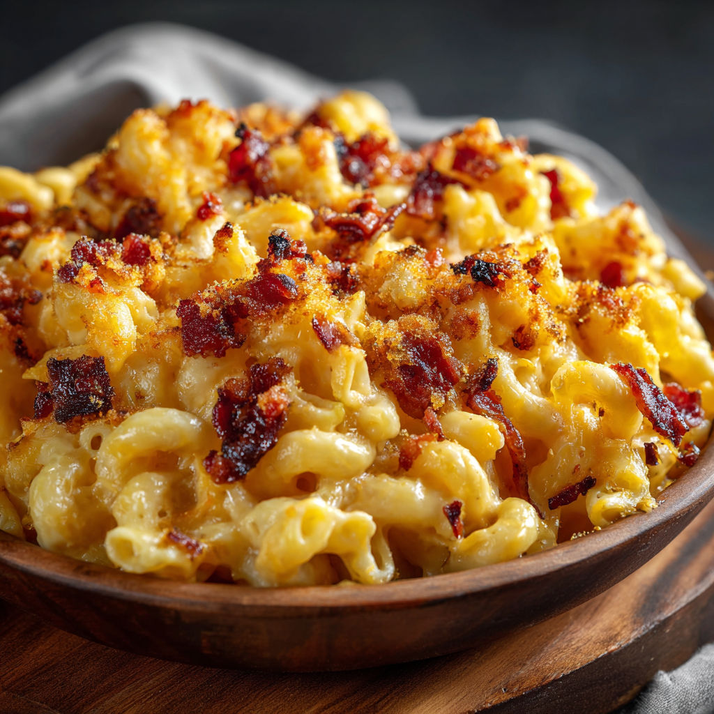 Smoky Bacon Mac Cheese recipe