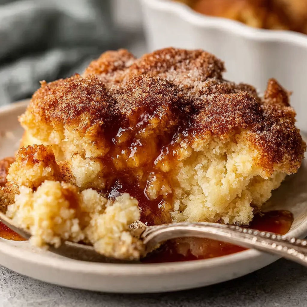Snickerdoodle Cobbler Cinnamon Bake recipe