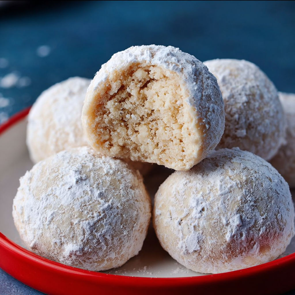 Snowball Cookies Easy Walnuts recipe