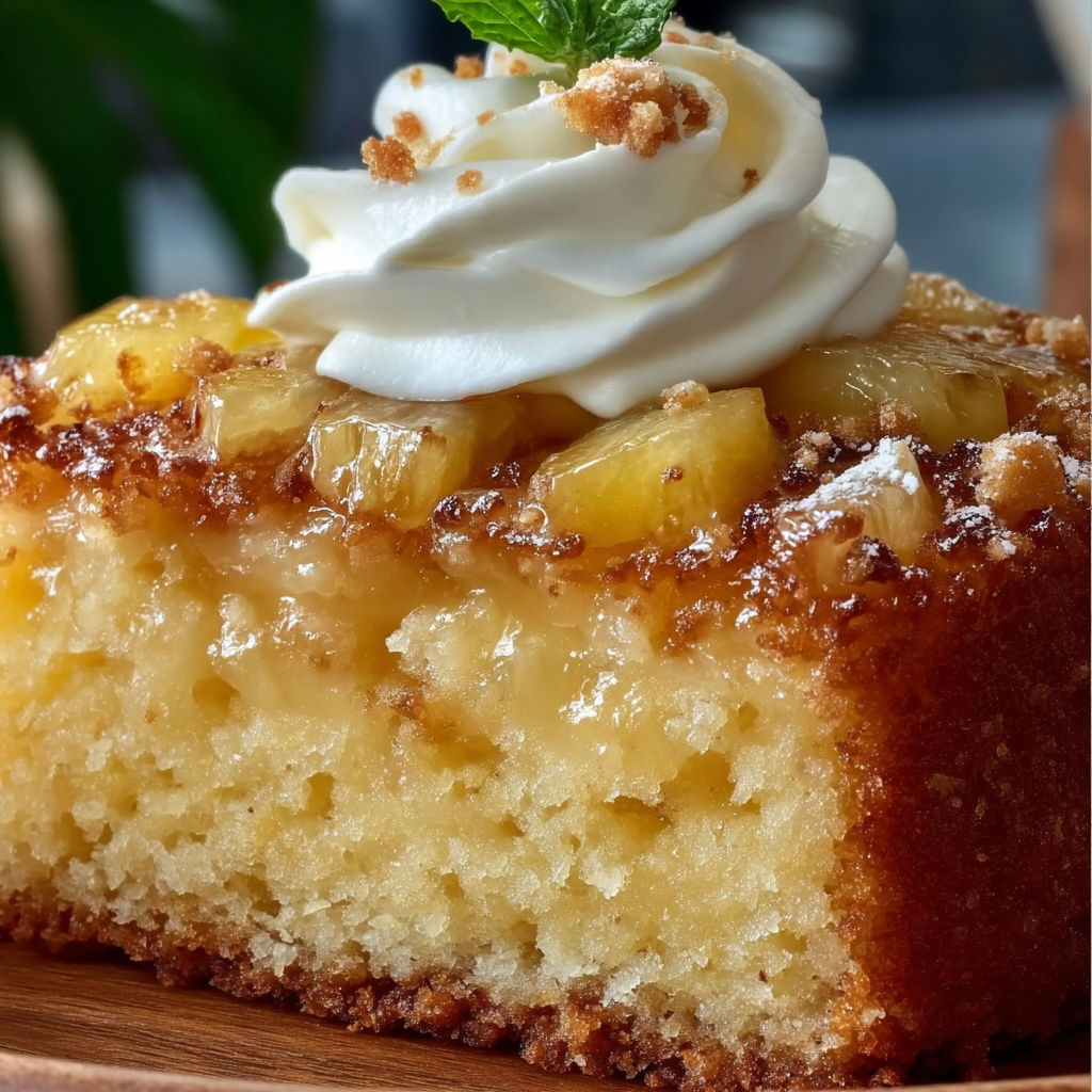 Southern Pineapple Cake recipe
