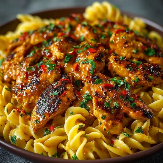 One-Pot Spicy Cajun Honey Butter Chicken recipe