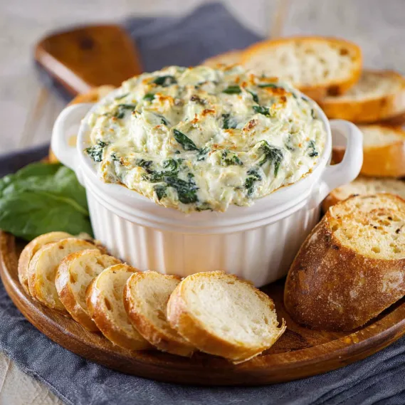 Spinach Artichoke Cheese Dip recipe