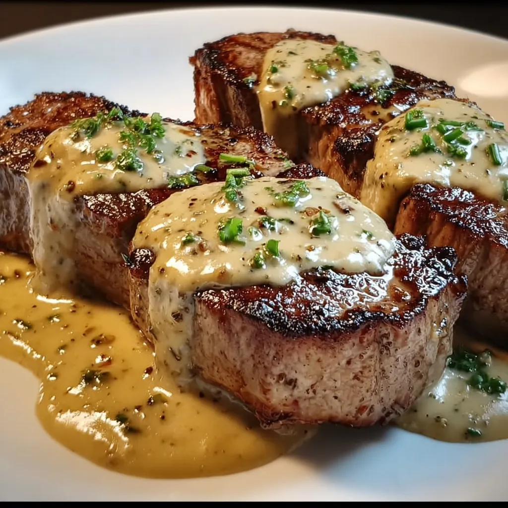 Bourbon Garlic Steak recipe