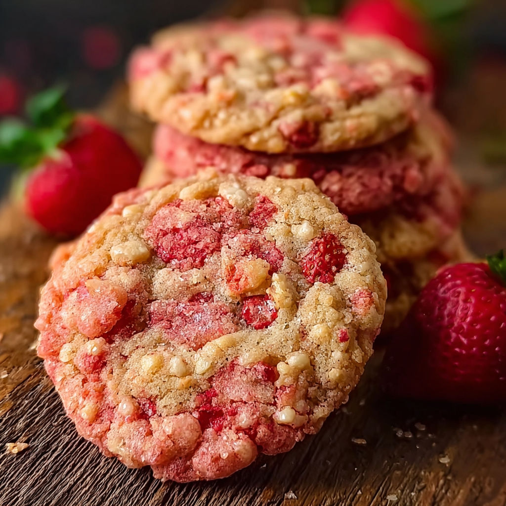 Strawberry Crunch Cookies Ultimate recipe