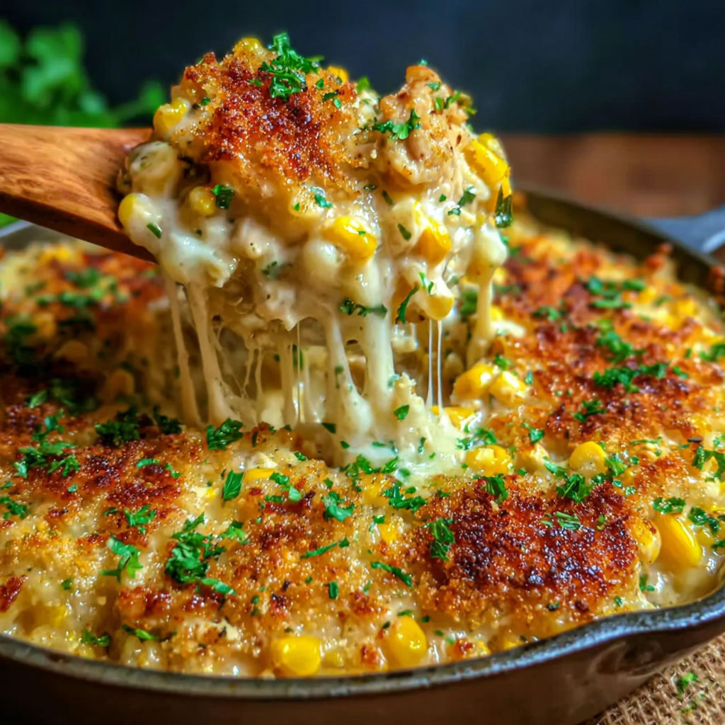Street Corn Chicken Casserole recipe