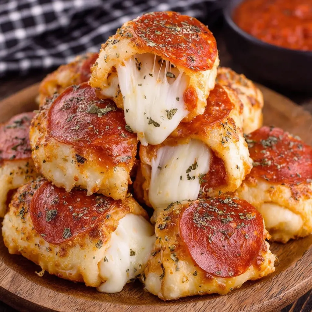 Stuffed Crust Pizza Snacks recipe